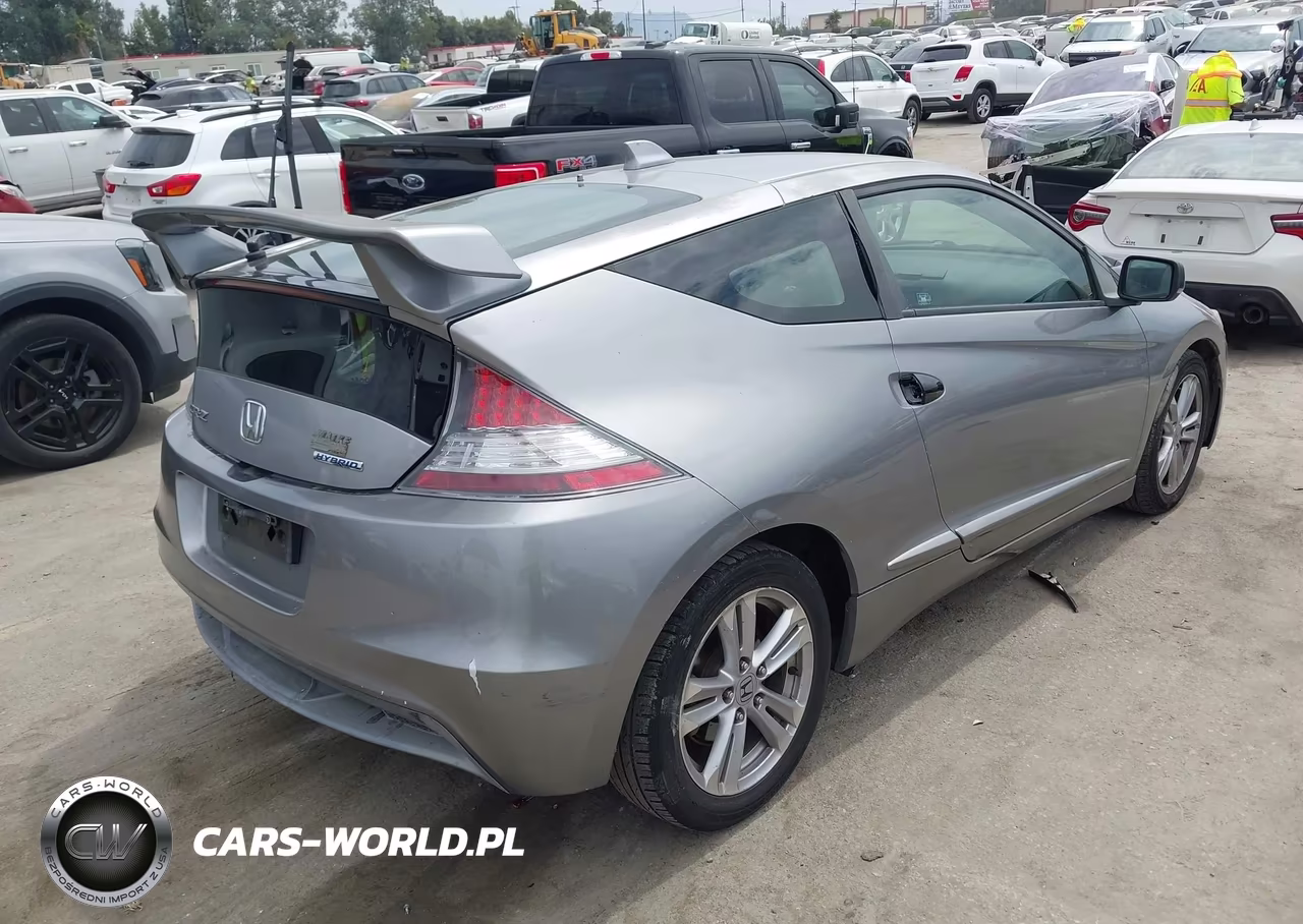 2011 Honda Cr-Z Ex VIN:JHMZF1D69BS003365 - 4