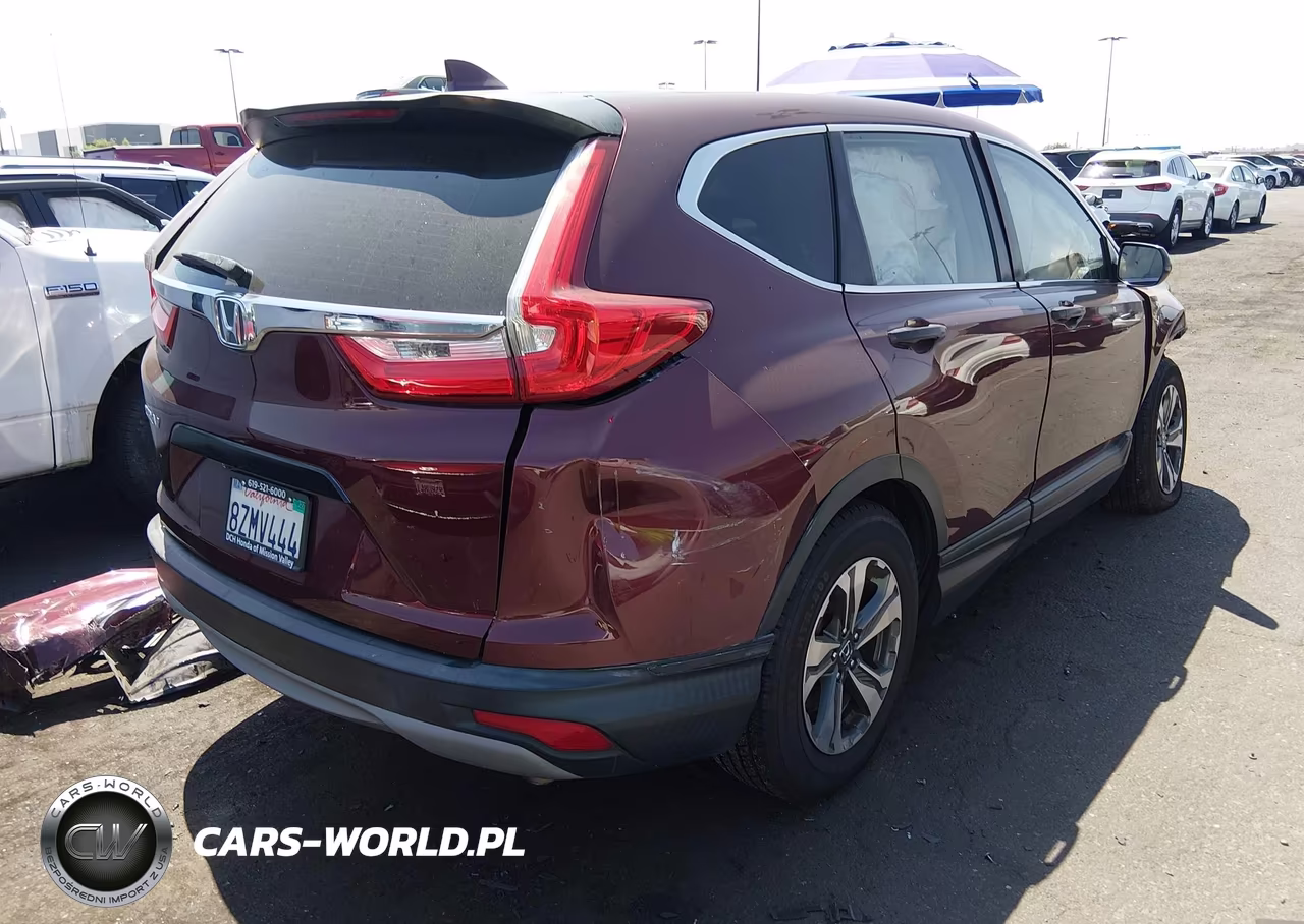 2018 Honda Cr-V Lx VIN:2HKRW5H37JH413605 - 4