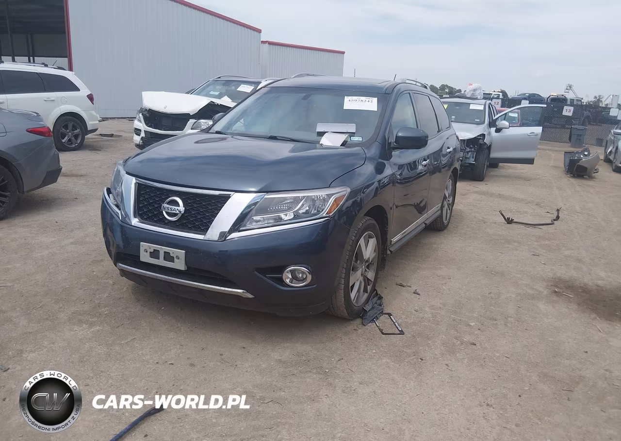 2015 Nissan Pathfinder Platinum VIN:5N1AR2MN9FC634776 - 2