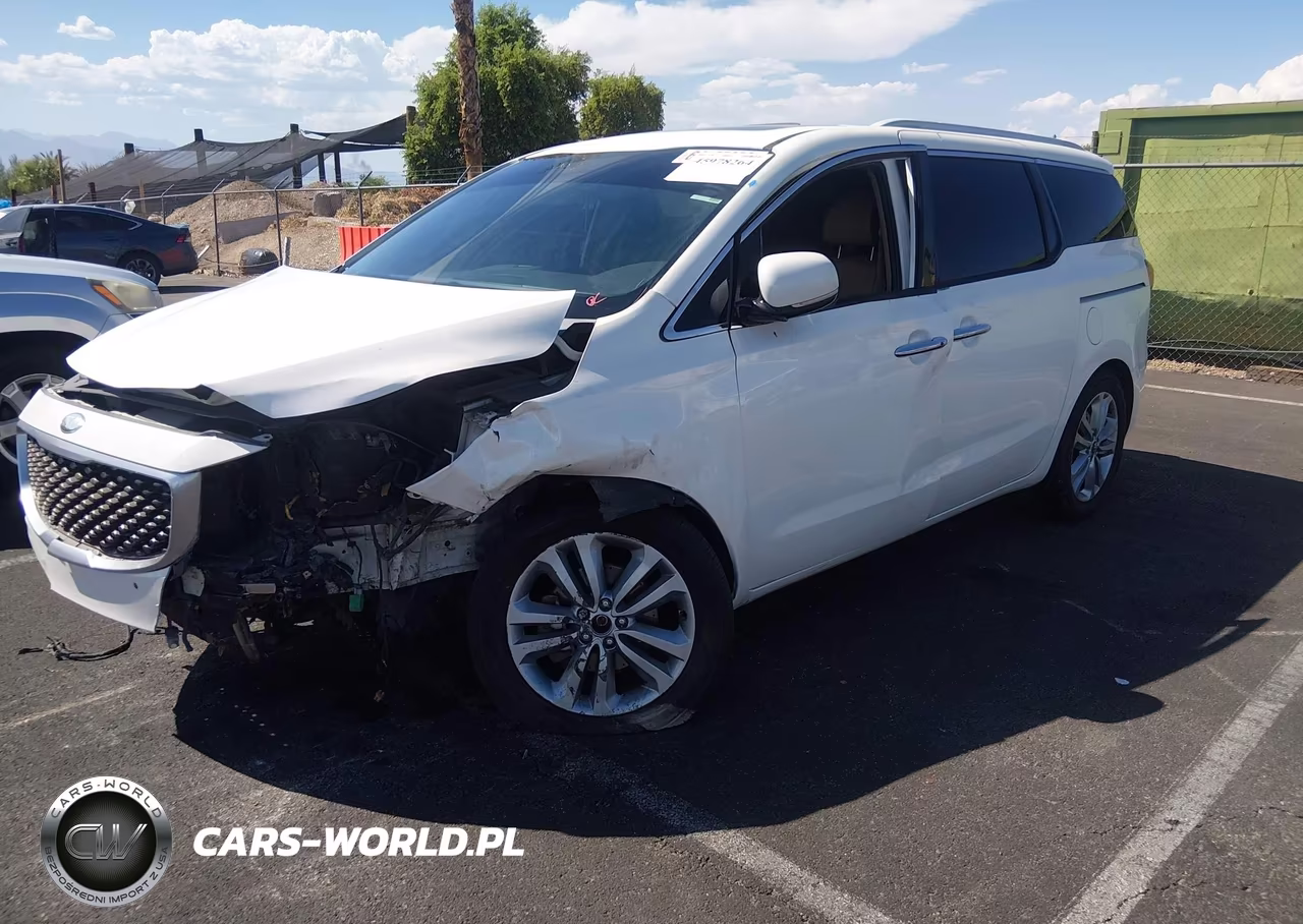 2015 Kia Sedona Sx Luxury VIN:KNDME5C19F6045691 - 2