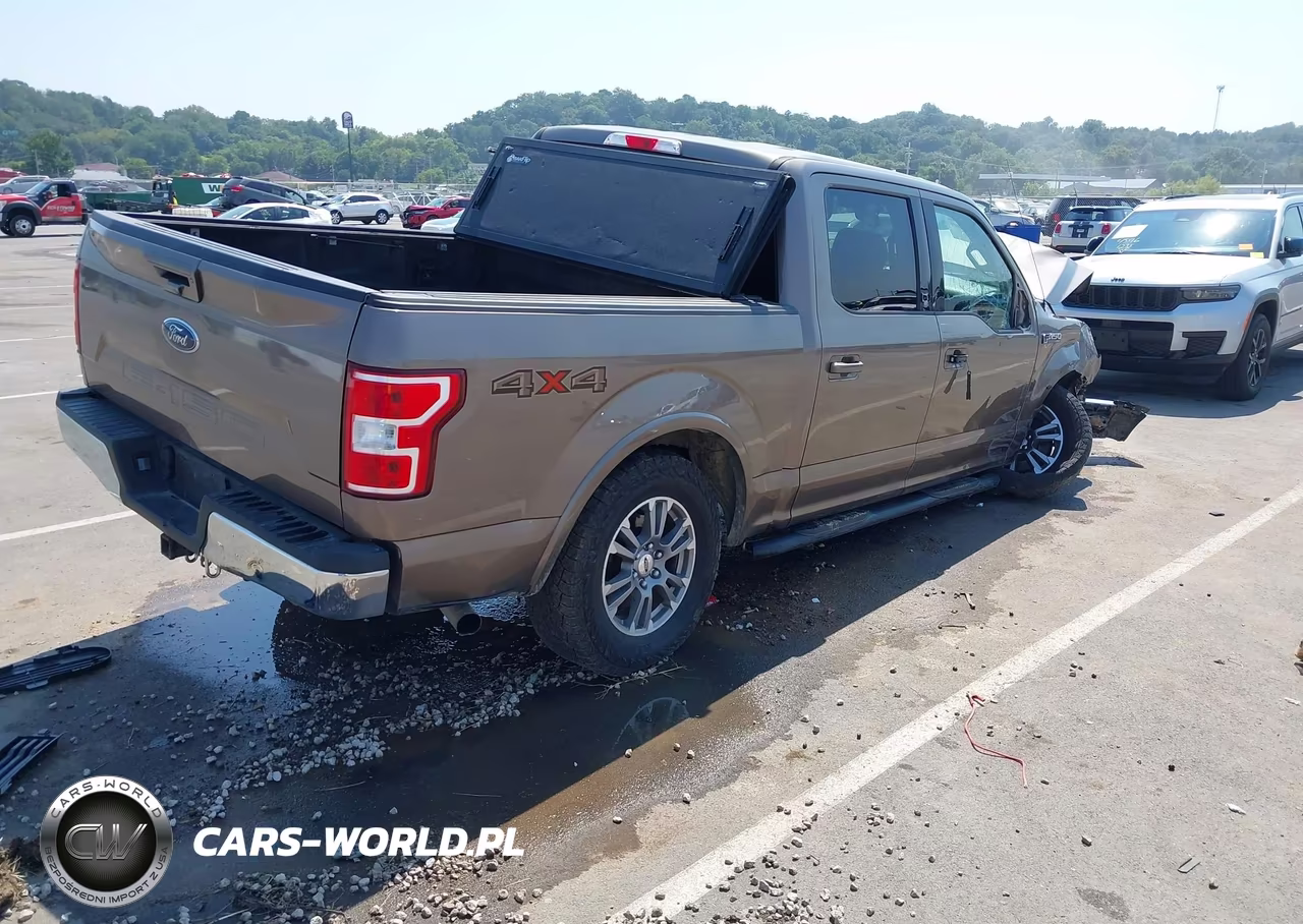 2018 Ford F-150 Lariat VIN:1FTEW1E59JKE47477 - 4