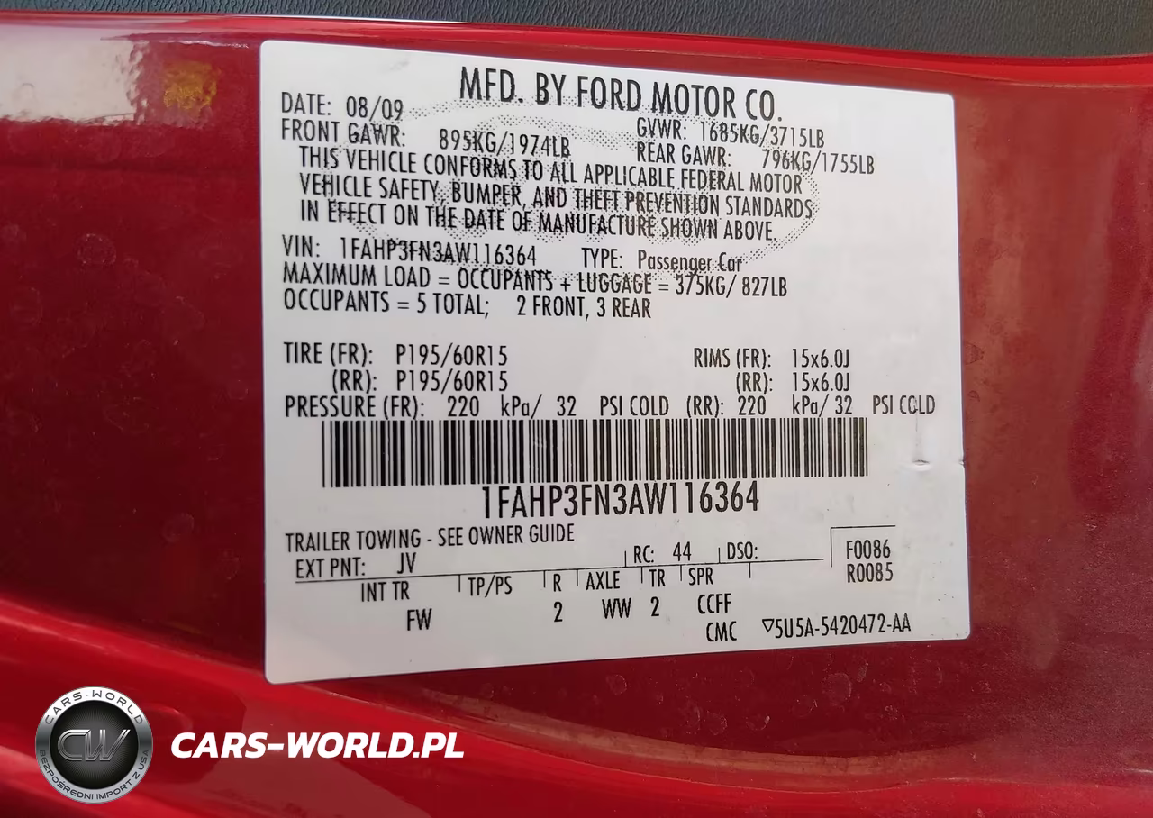 2010 Ford Focus Se VIN:1FAHP3FN3AW116364 - 9