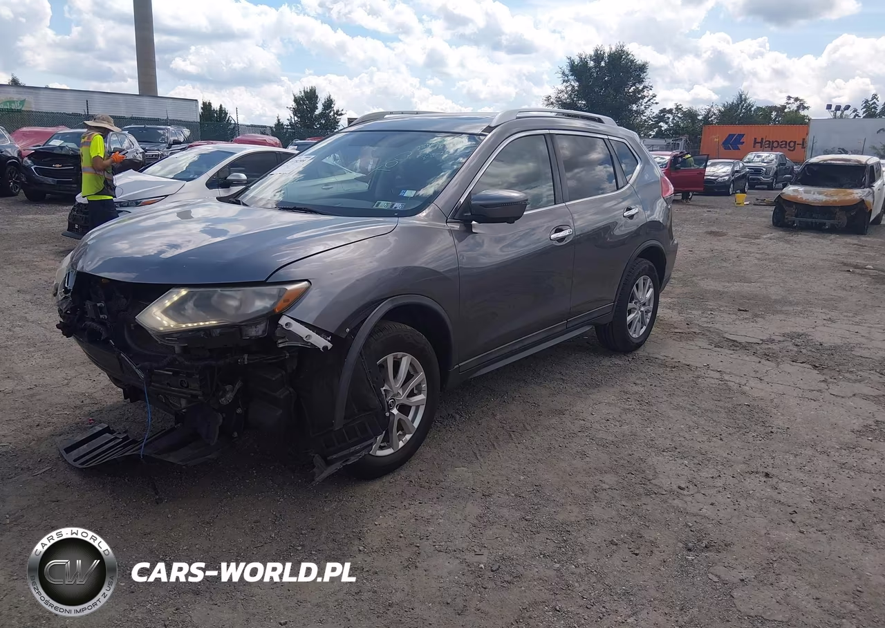 2017 Nissan Rogue Sv VIN:5N1AT2MV0HC847121 - 2