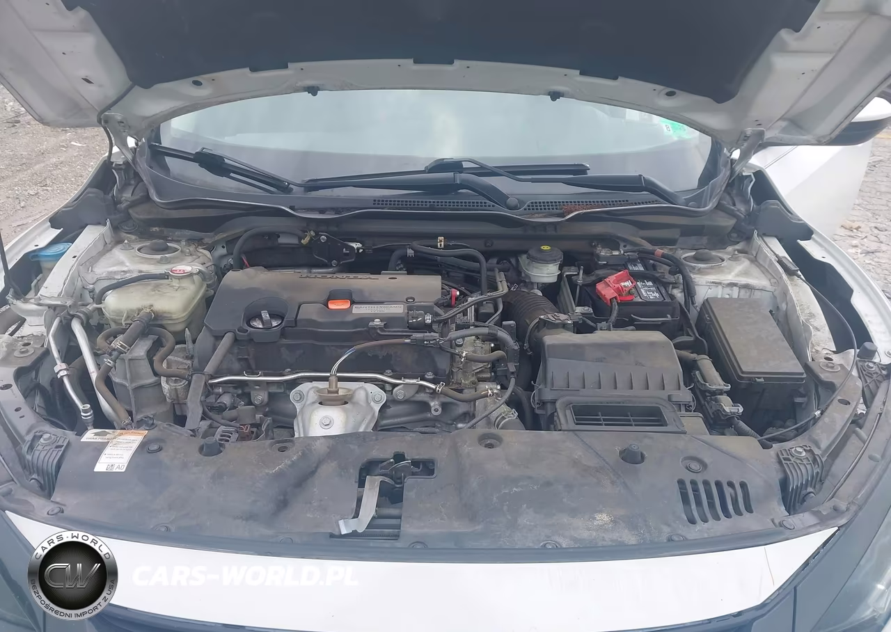 2019 Honda Civic Lx VIN:19XFC2F67KE030826 - 10