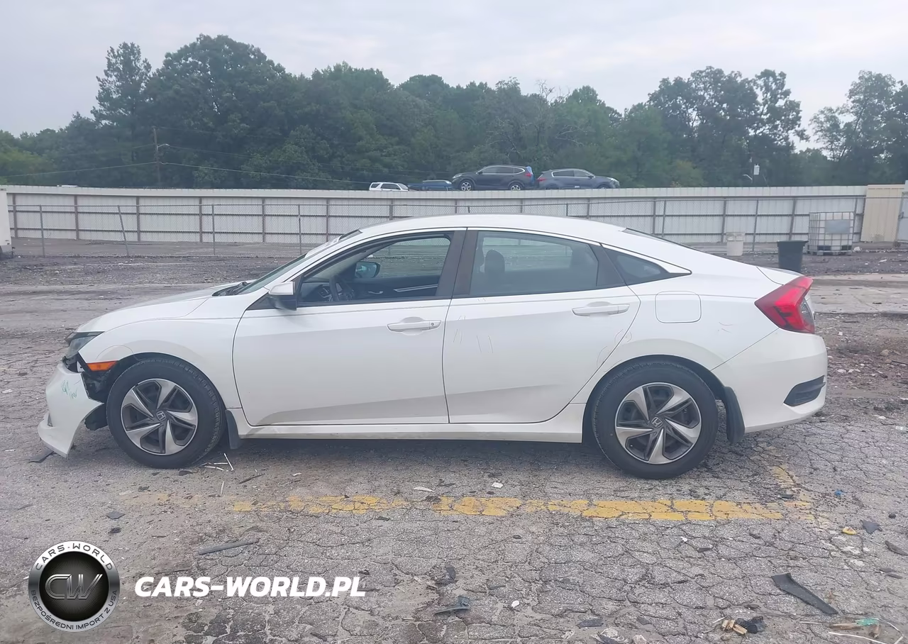 2019 Honda Civic Lx VIN:19XFC2F67KE030826 - 14