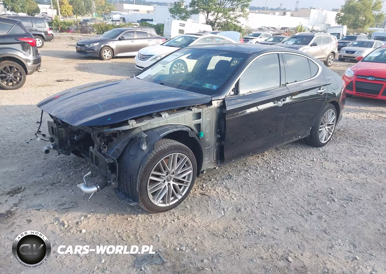 2021 Genesis G70 2.0T Awd VIN:KMTG64LA0MU076035 - 2