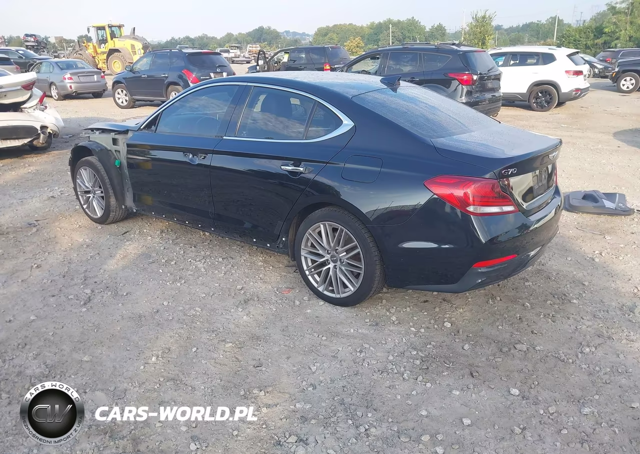 2021 Genesis G70 2.0T Awd VIN:KMTG64LA0MU076035 - 3