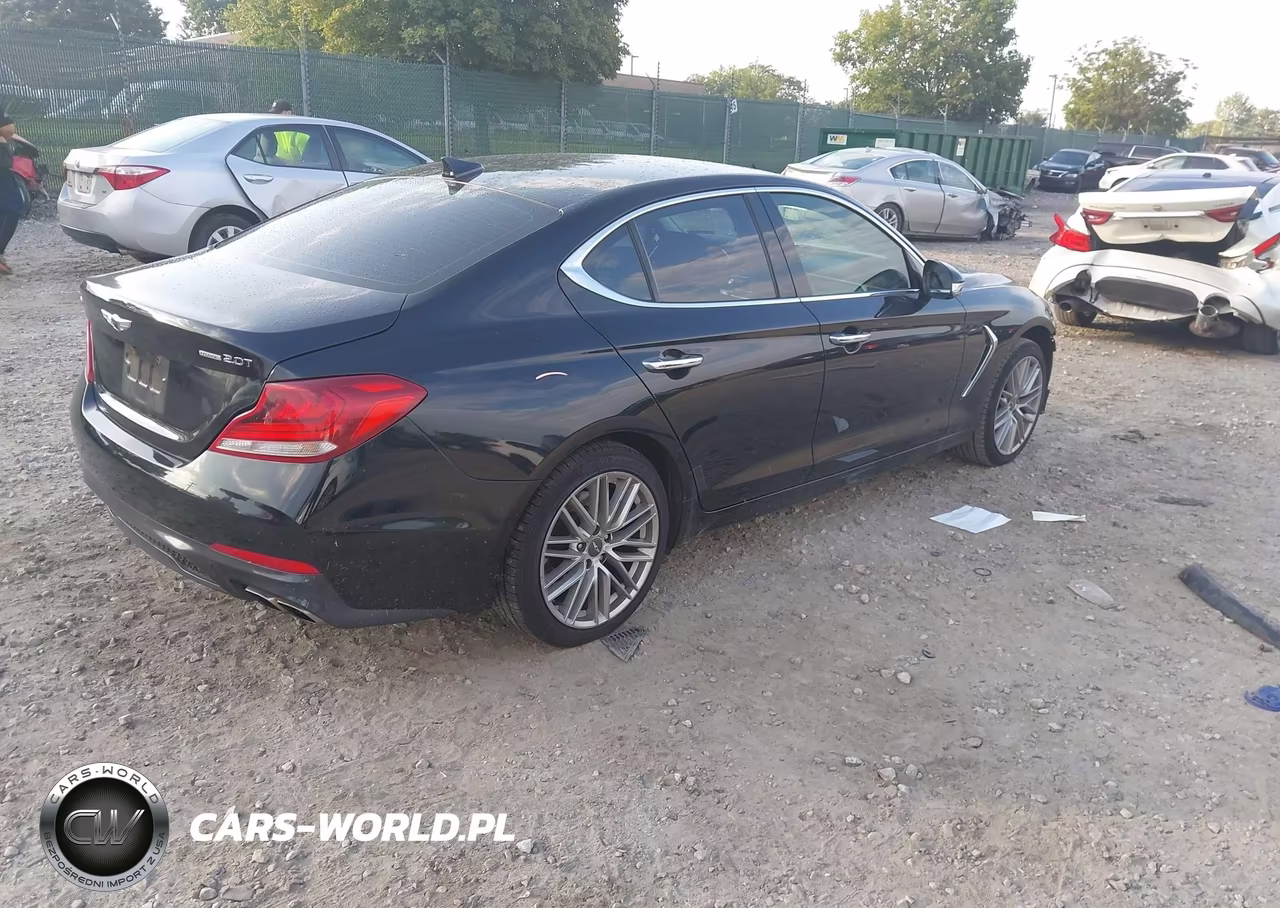 2021 Genesis G70 2.0T Awd VIN:KMTG64LA0MU076035 - 4