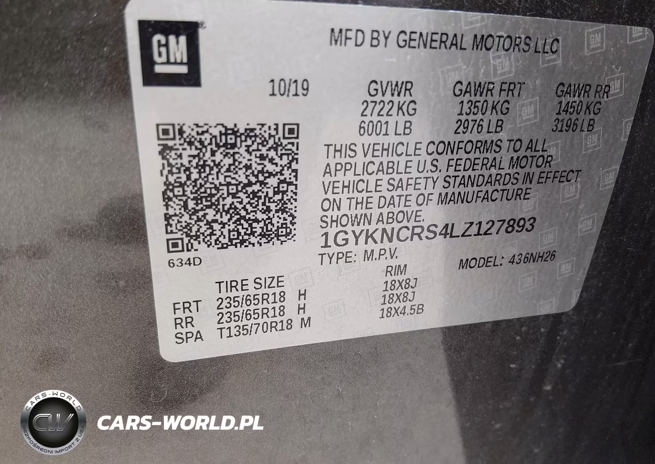 2020 Cadillac Xt5 Fwd Premium Luxury VIN:1GYKNCRS4LZ127893 - 9