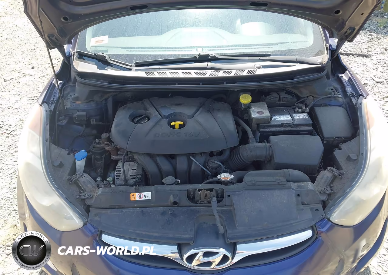 2013 Hyundai Elantra Gls VIN:5NPDH4AE1DH324241 - 10
