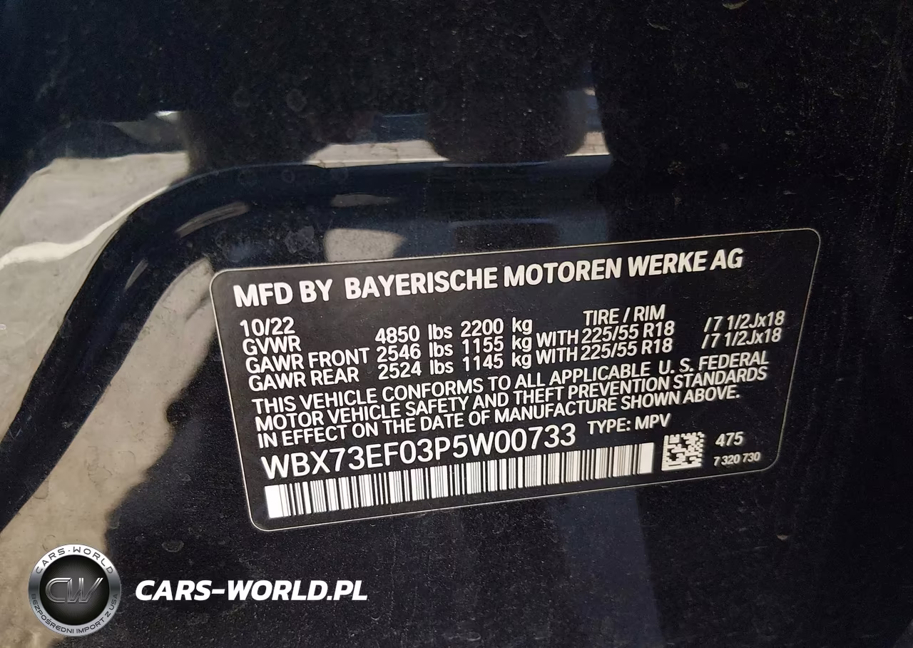 2023 BMW X1 xDrive28I VIN:WBX73EF03P5W00733 - 9