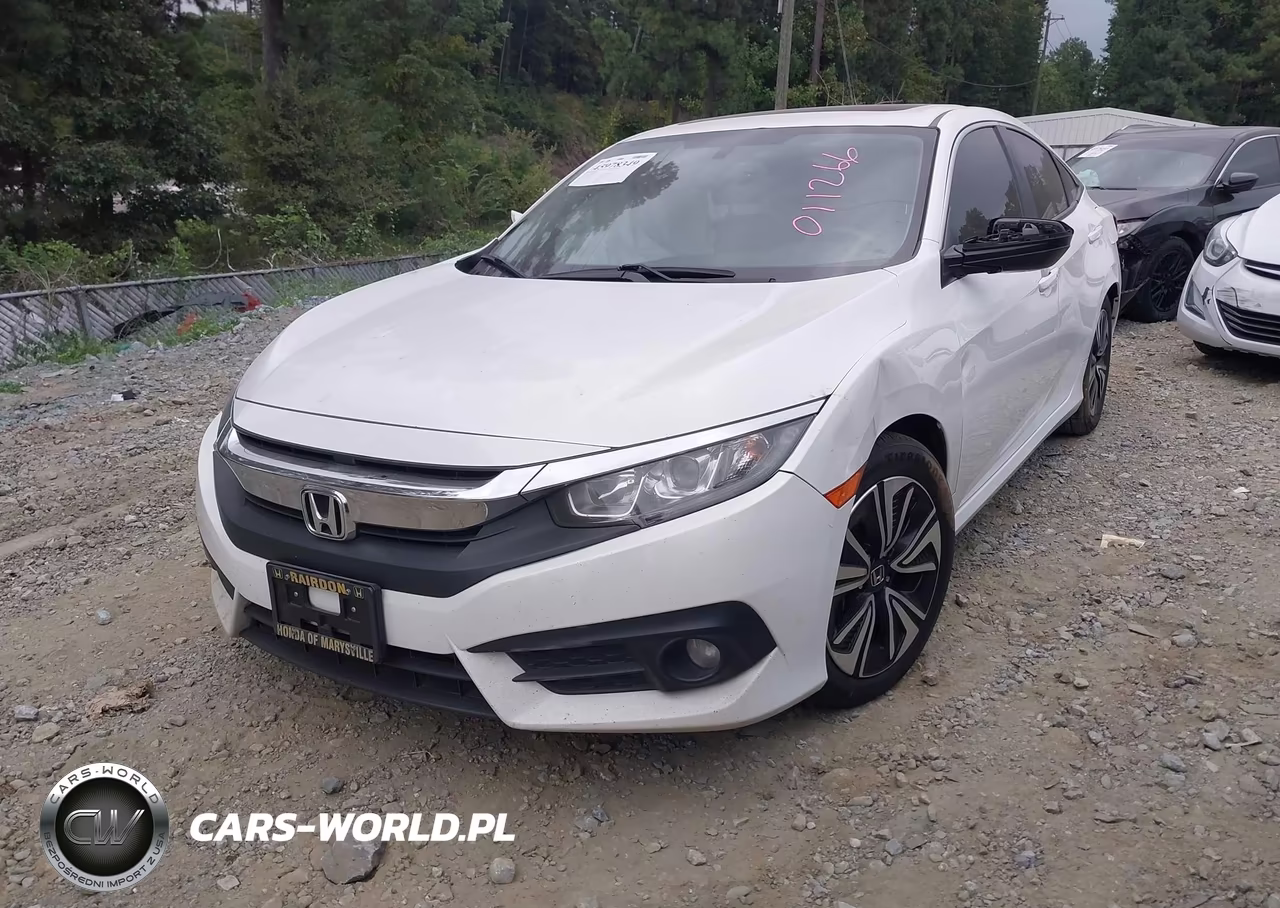 2018 Honda Civic Ex-L VIN:JHMFC1F7XJX011266 - 2