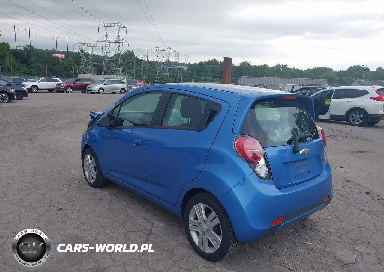 2013 Chevrolet Spark 1Lt Auto VIN:KL8CD6S91DC528465 - 3