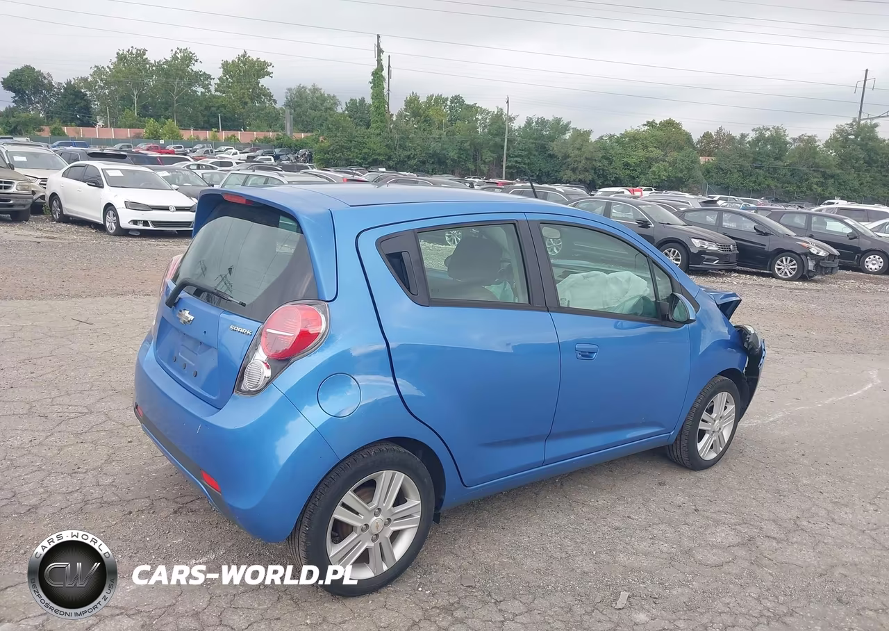 2013 Chevrolet Spark 1Lt Auto VIN:KL8CD6S91DC528465 - 4