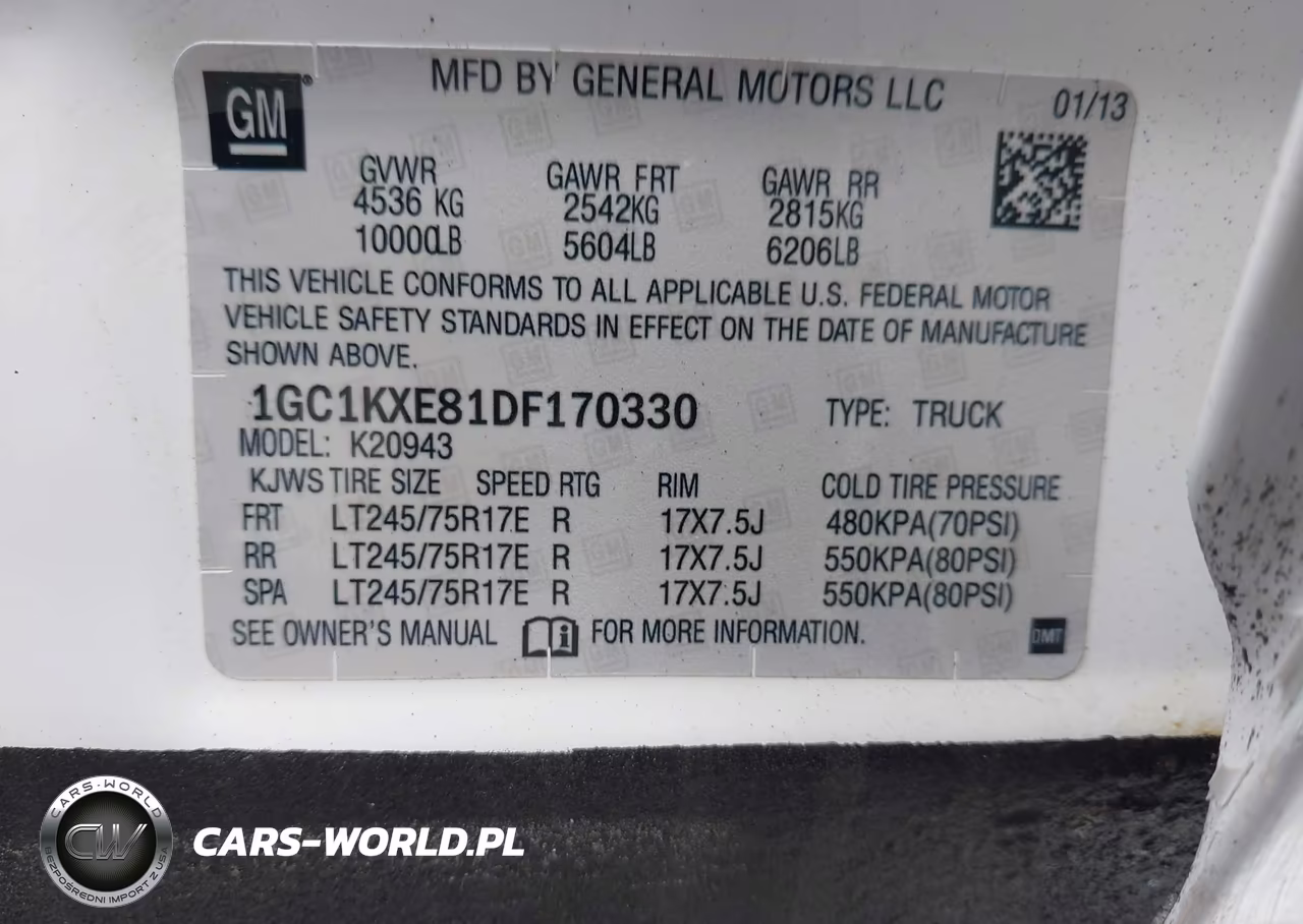 2013 Chevrolet Silverado 2500Hd Lt VIN:1GC1KXE81DF170330 - 9