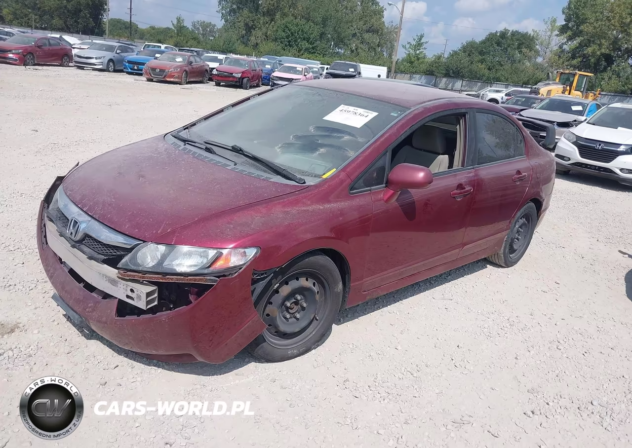 2010 Honda Civic Lx VIN:19XFA1F54AE005761 - 2