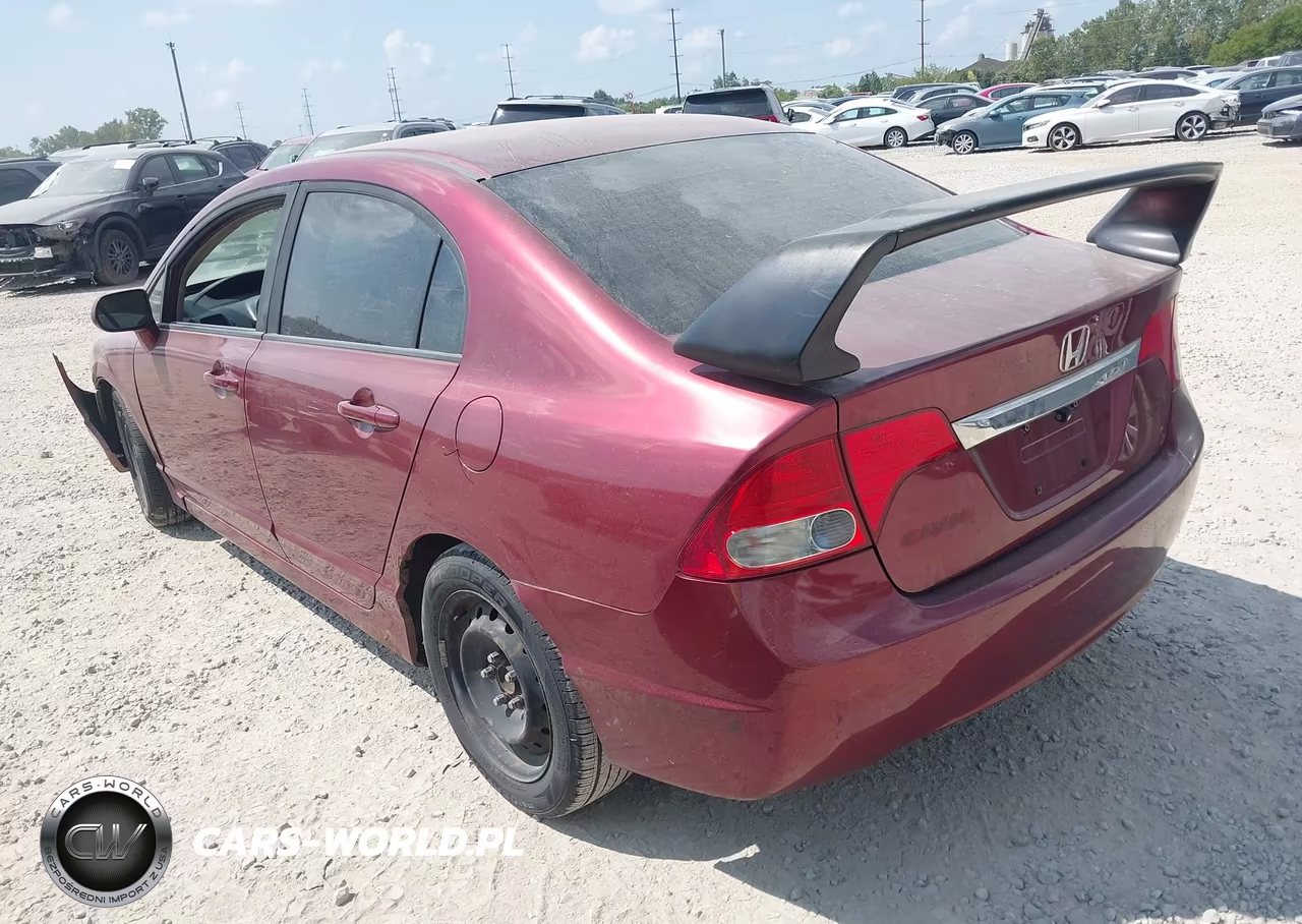 2010 Honda Civic Lx VIN:19XFA1F54AE005761 - 3