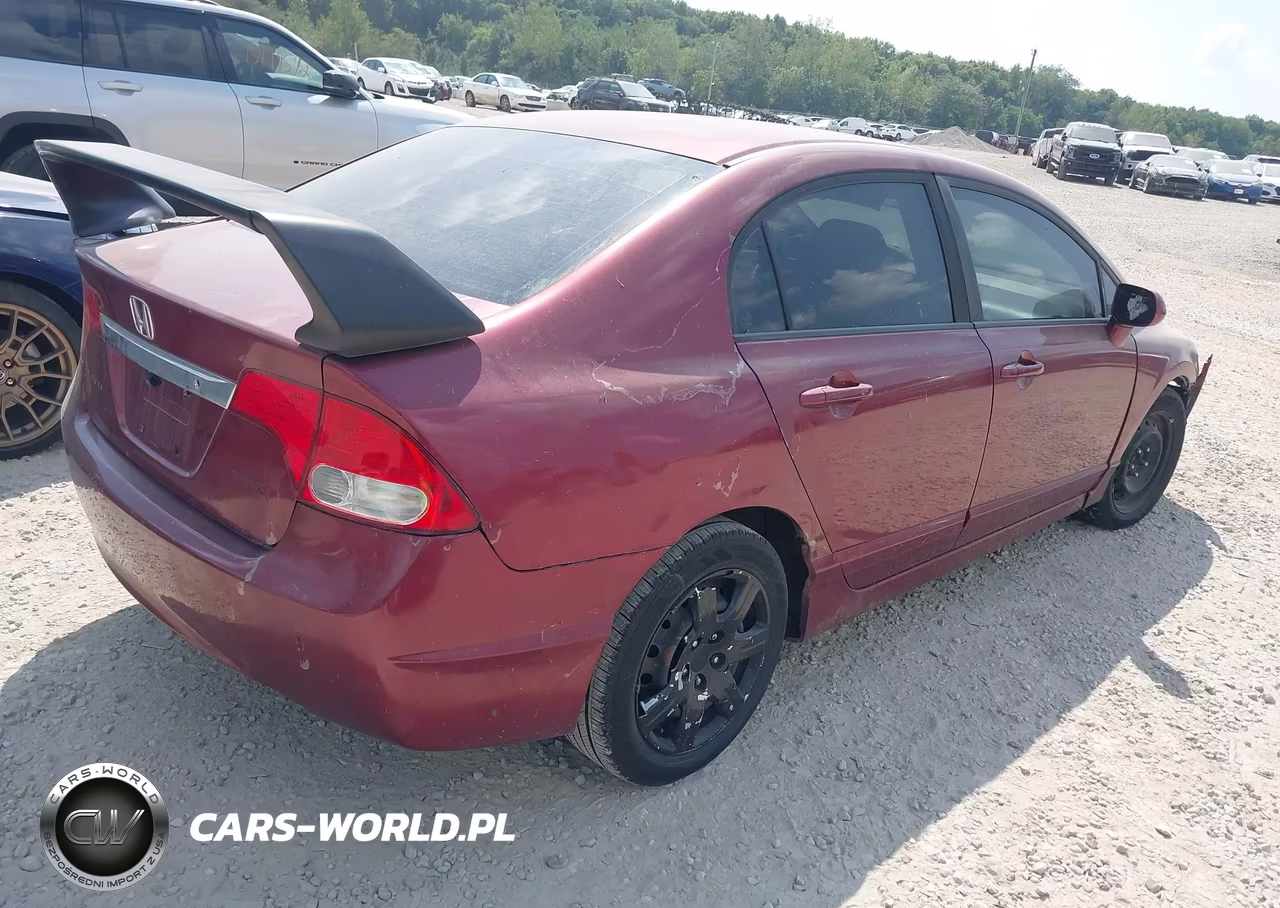 2010 Honda Civic Lx VIN:19XFA1F54AE005761 - 4