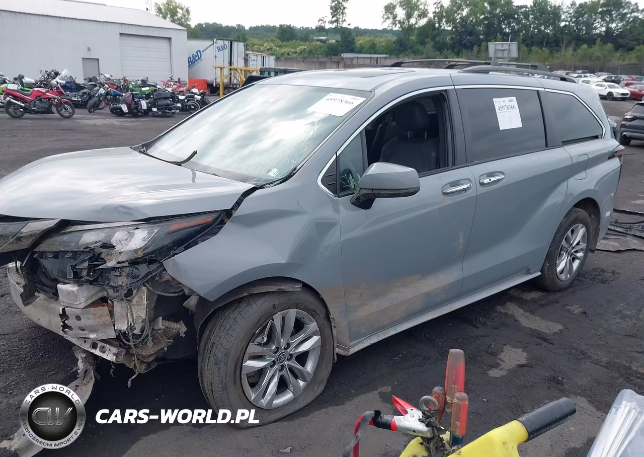 2022 Toyota Sienna Xle Woodland Edition VIN:5TDASKFC2NS057221 - 2