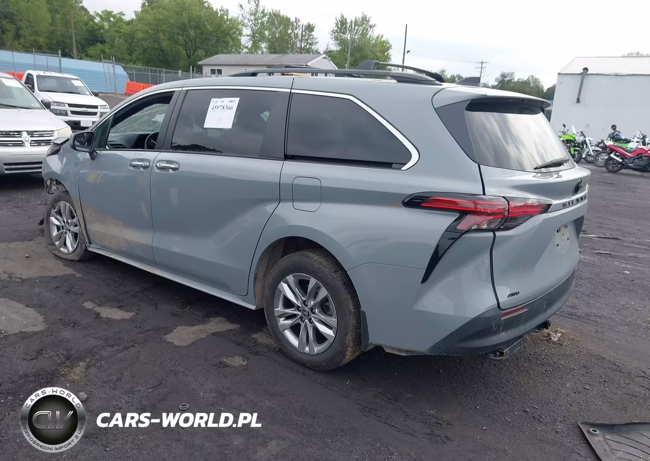 2022 Toyota Sienna Xle Woodland Edition VIN:5TDASKFC2NS057221 - 3