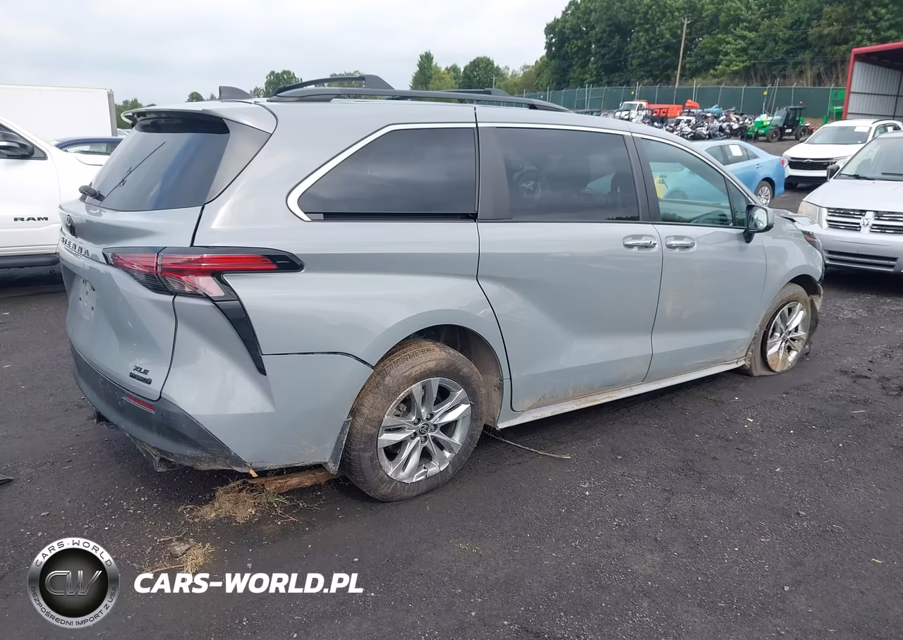 2022 Toyota Sienna Xle Woodland Edition VIN:5TDASKFC2NS057221 - 4