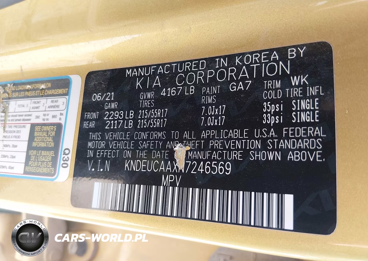 2022 Kia Seltos S VIN:KNDEUCAAXN7246569 - 9