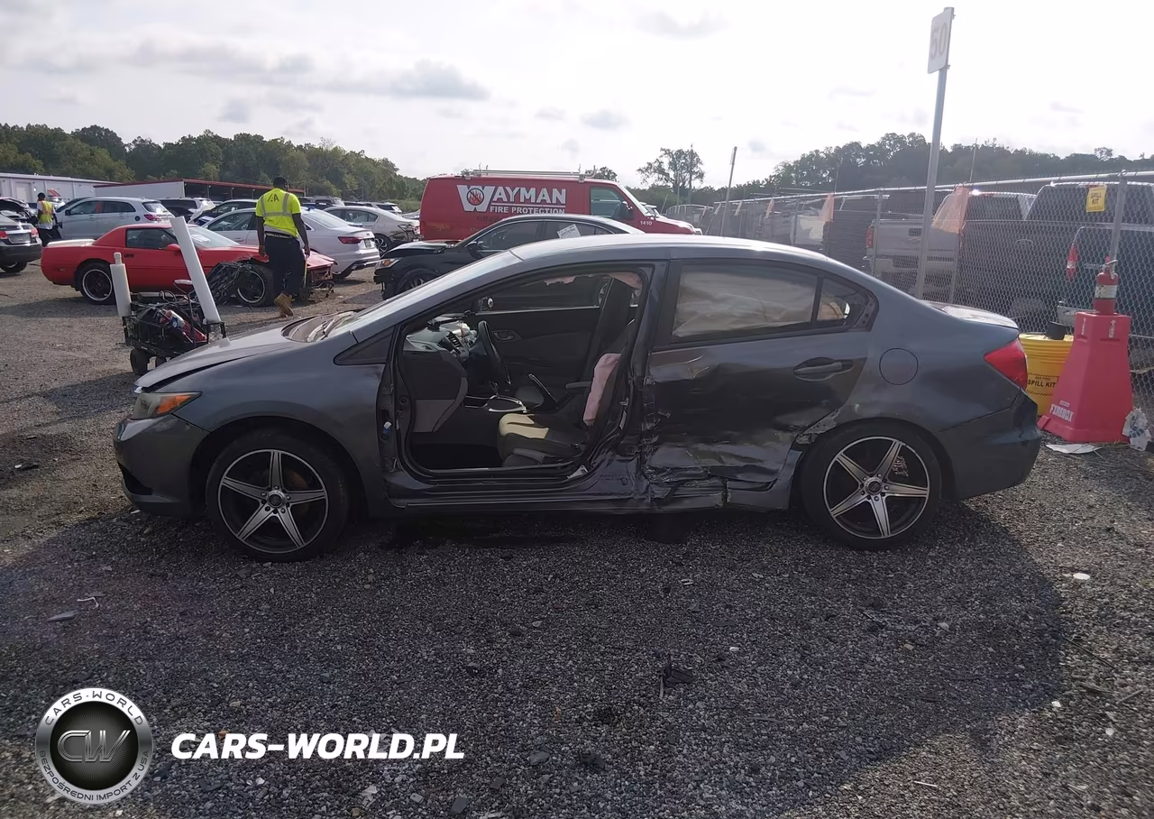 2012 Honda Civic Lx VIN:2HGFB2F54CH574556 - 14