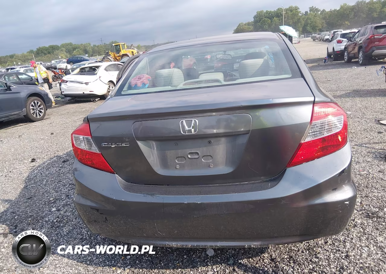 2012 Honda Civic Lx VIN:2HGFB2F54CH574556 - 16