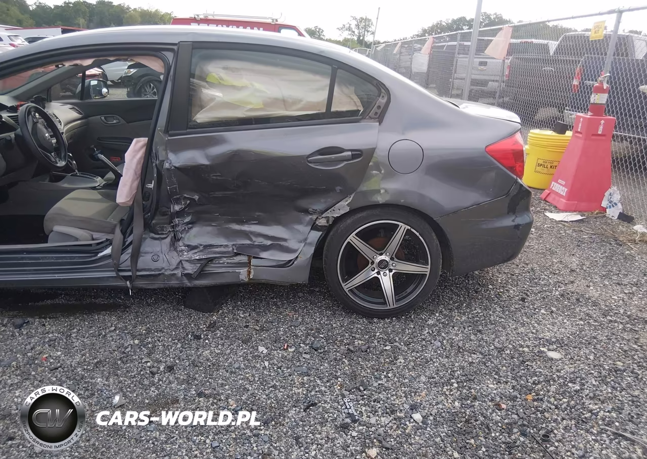 2012 Honda Civic Lx VIN:2HGFB2F54CH574556 - 6