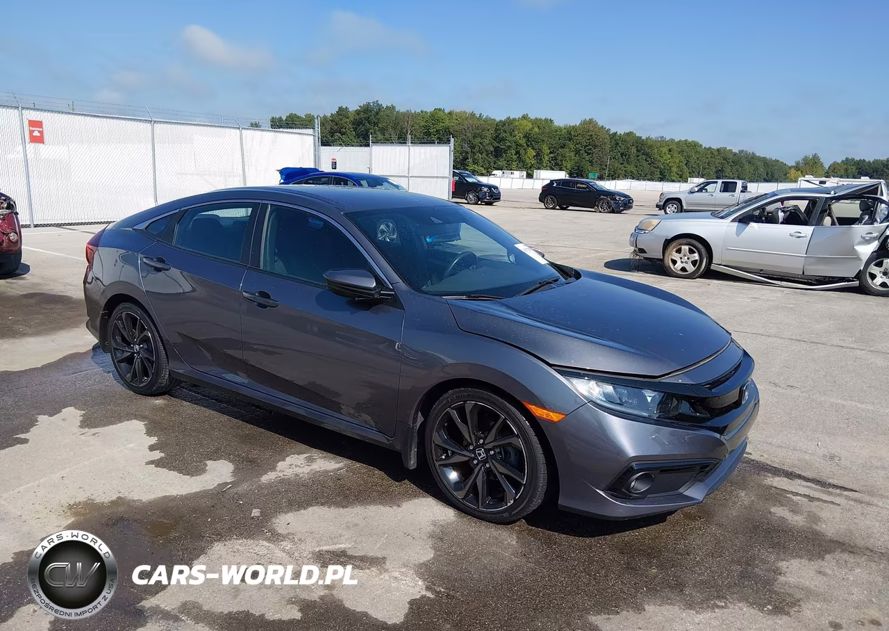 2021 Honda Civic Sport VIN:19XFC2F80ME000880 - 1
