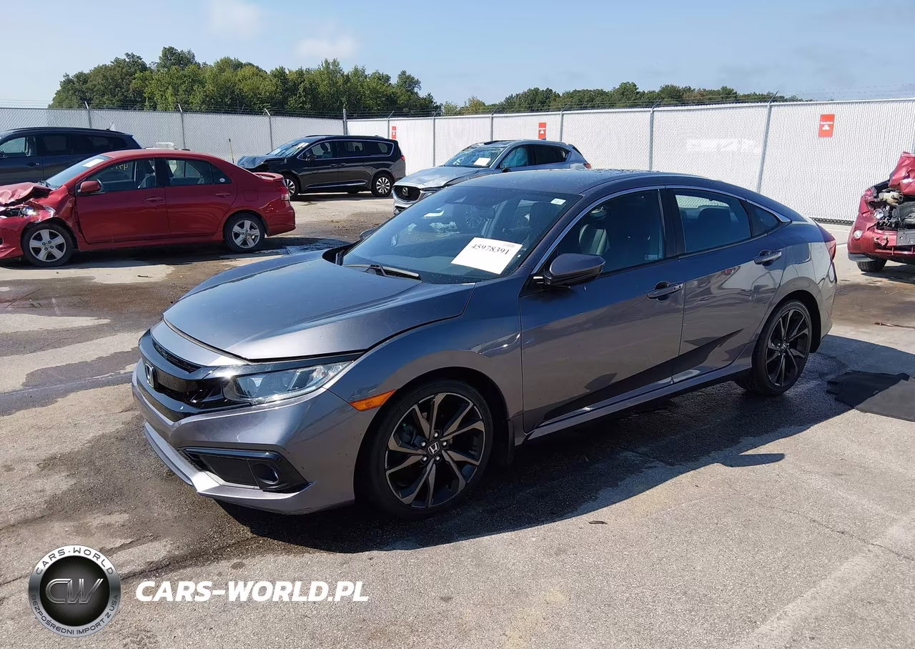 2021 Honda Civic Sport VIN:19XFC2F80ME000880 - 2