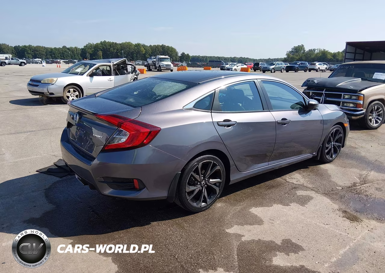 2021 Honda Civic Sport VIN:19XFC2F80ME000880 - 4