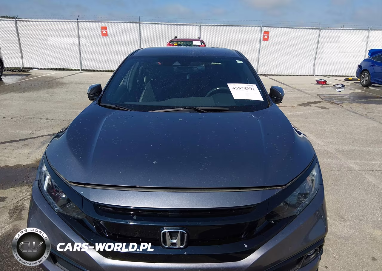2021 Honda Civic Sport VIN:19XFC2F80ME000880 - 6