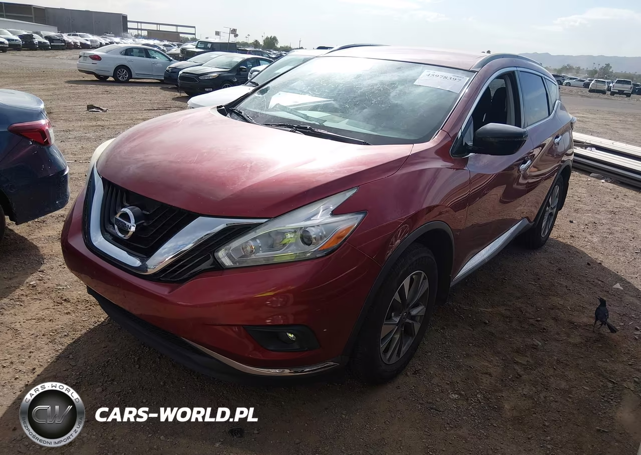2017 Nissan Murano Sv VIN:5N1AZ2MG7HN152915 - 2