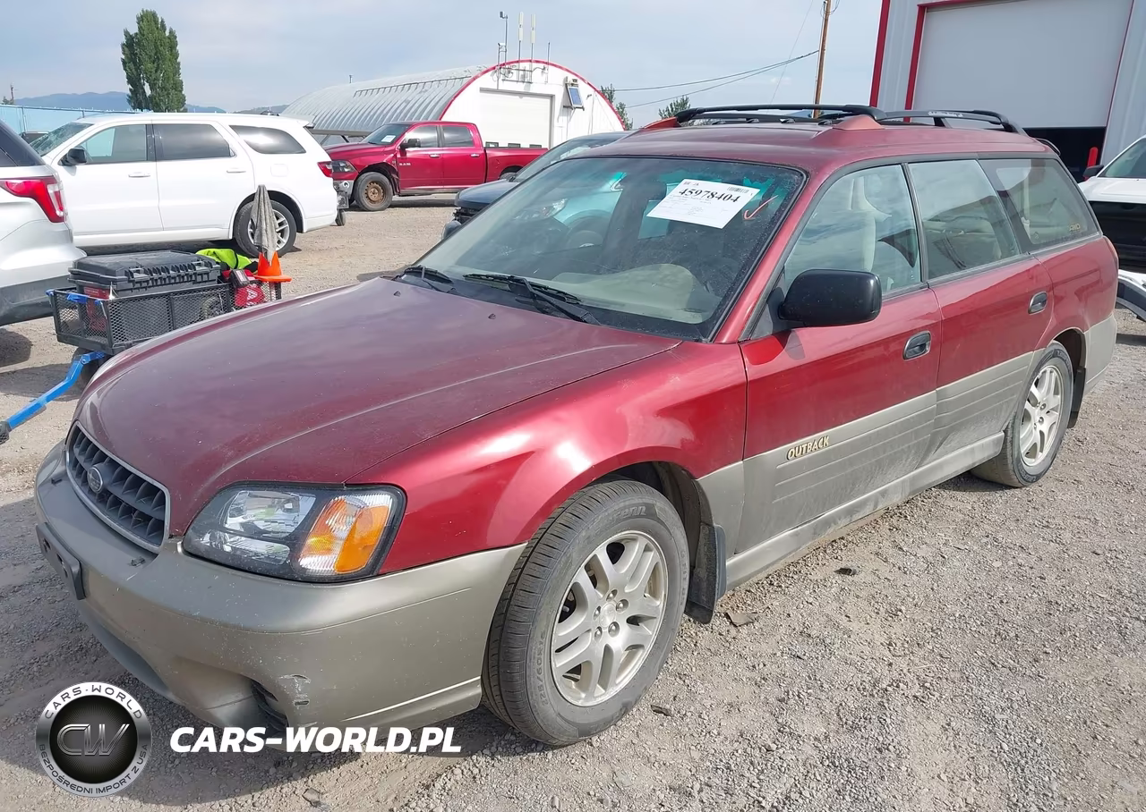 2003 Subaru Outback VIN:4S3BH675737639316 - 2