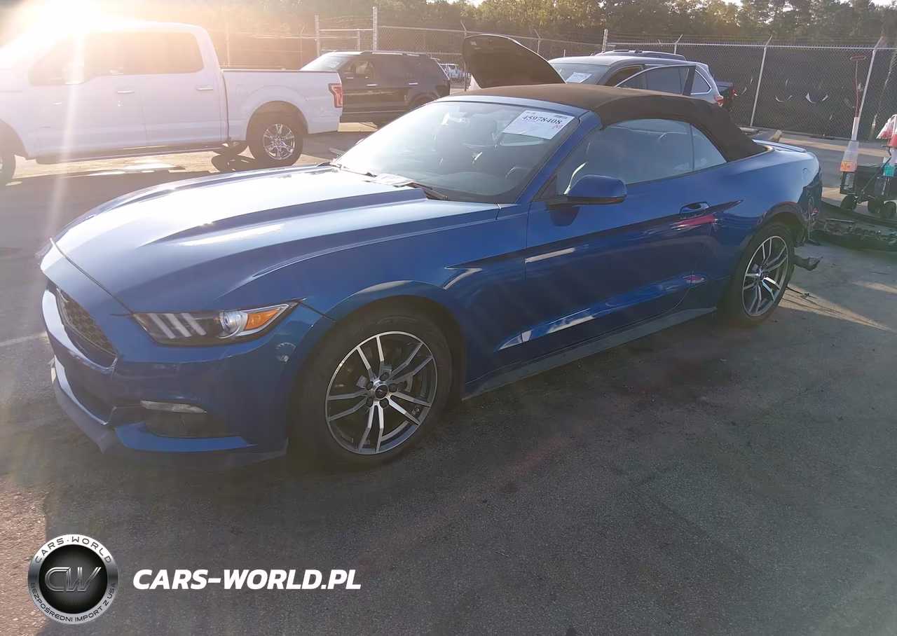 2017 Ford Mustang Ecoboost Premium VIN:1FATP8UH9H5326942 - 2