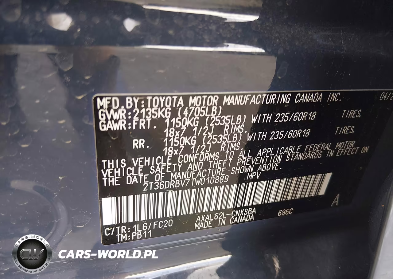 2026 Toyota Rav4 Se VIN:2T36DRBV7TW010889 - 9
