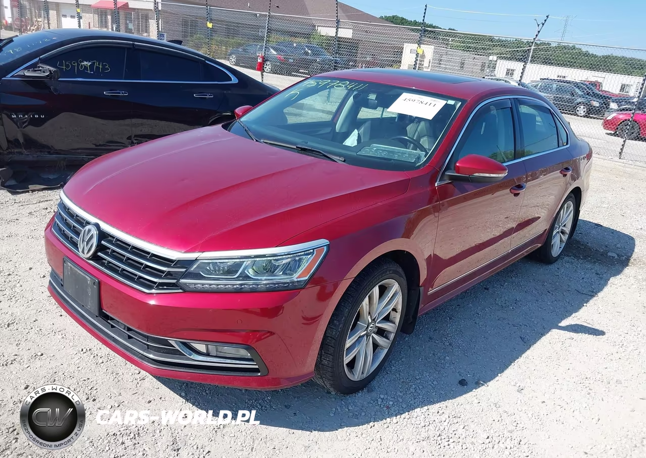 2017 Volkswagen Passat 1.8T Se VIN:1VWGT7A33HC002730 - 2