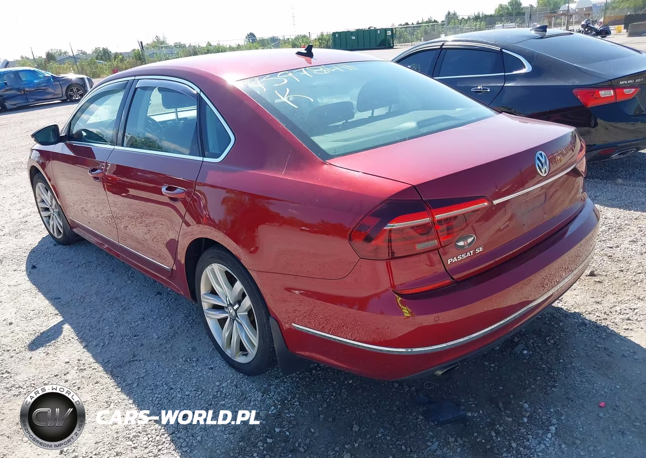 2017 Volkswagen Passat 1.8T Se VIN:1VWGT7A33HC002730 - 3