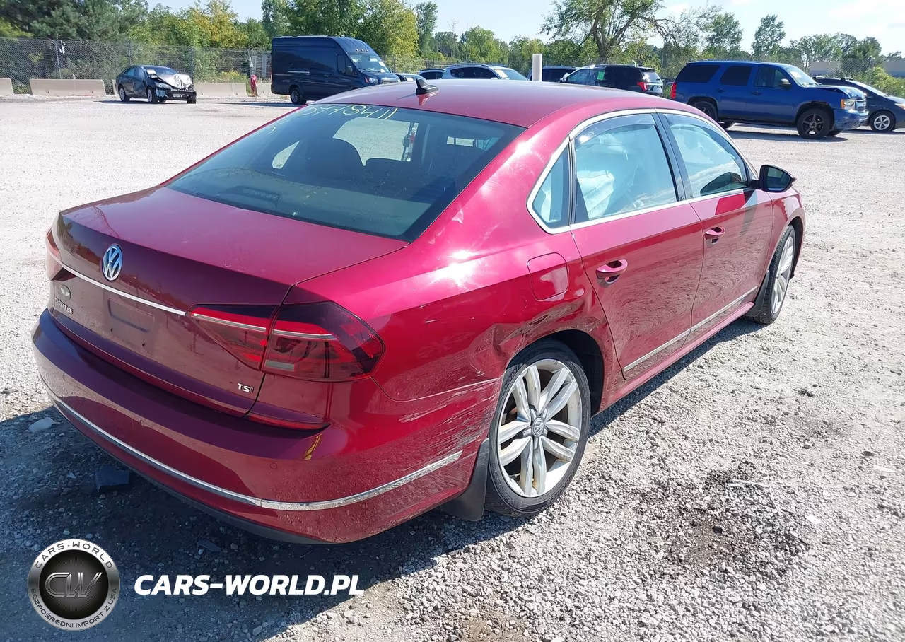 2017 Volkswagen Passat 1.8T Se VIN:1VWGT7A33HC002730 - 4