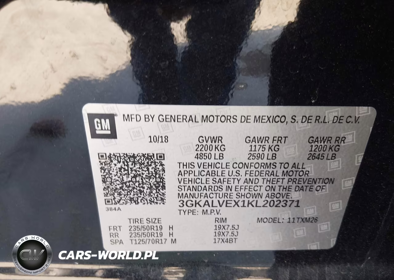 2019 GMC Terrain Slt VIN:3GKALVEX1KL202371 - 9