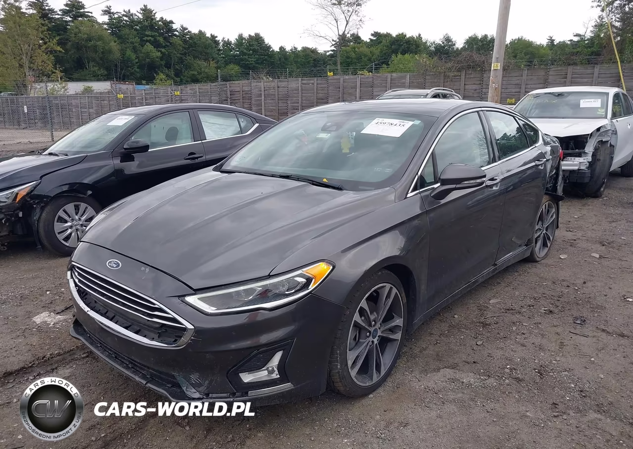 2020 Ford Fusion Titanium VIN:3FA6P0D92LR193292 - 2
