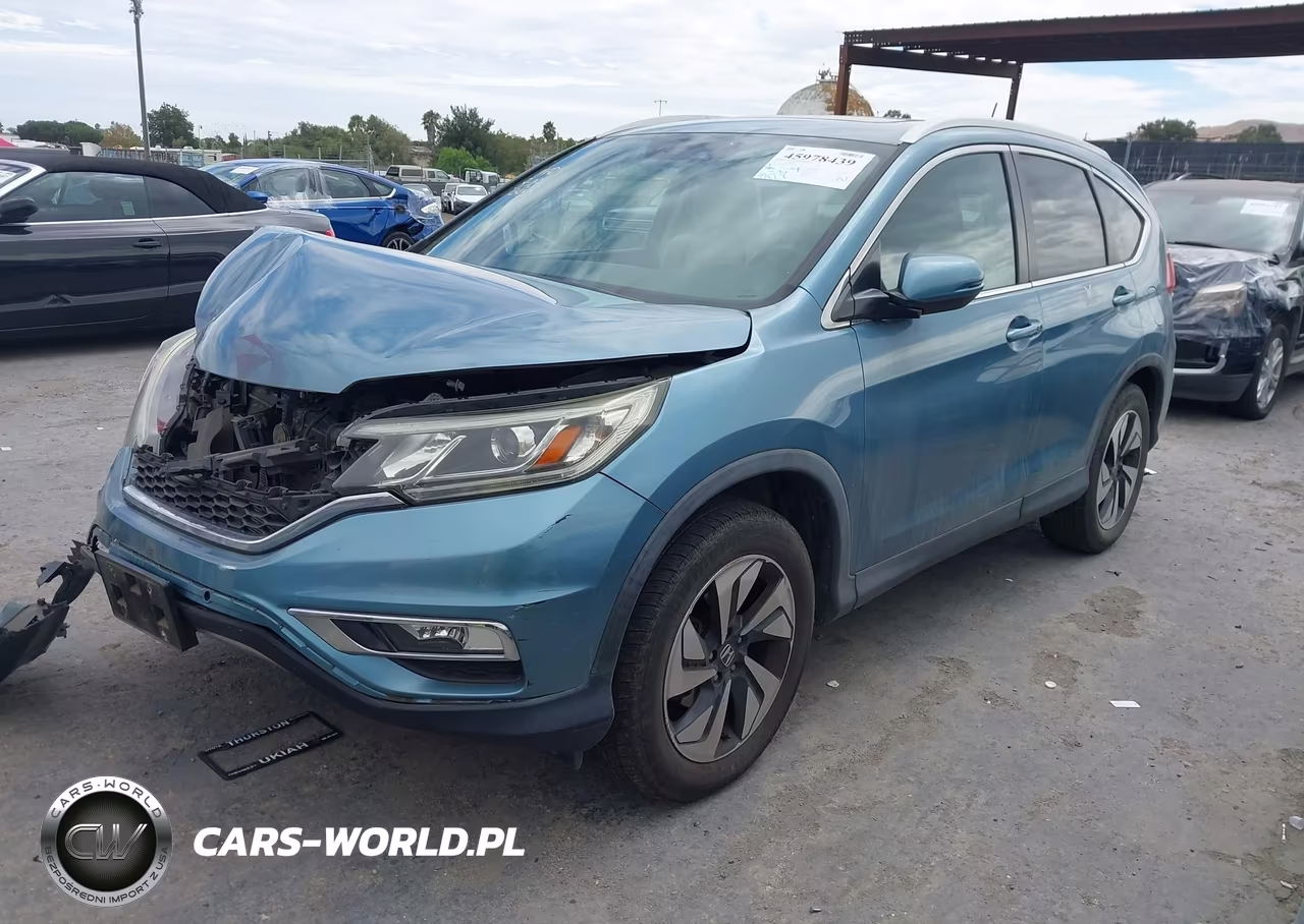 2016 Honda Cr-V Touring VIN:5J6RM4H95GL022813 - 2
