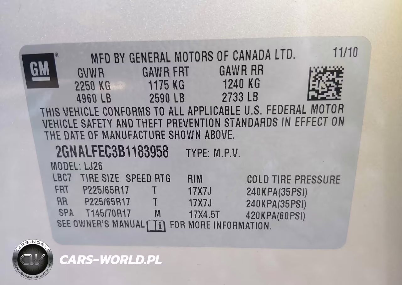 2011 Chevrolet Equinox Ltz VIN:2GNALFEC3B1183958 - 9