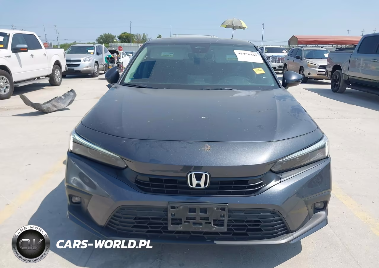 2022 Honda Civic Touring VIN:2HGFE1F9XNH308787 - 13