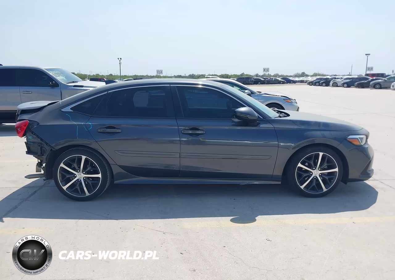 2022 Honda Civic Touring VIN:2HGFE1F9XNH308787 - 14