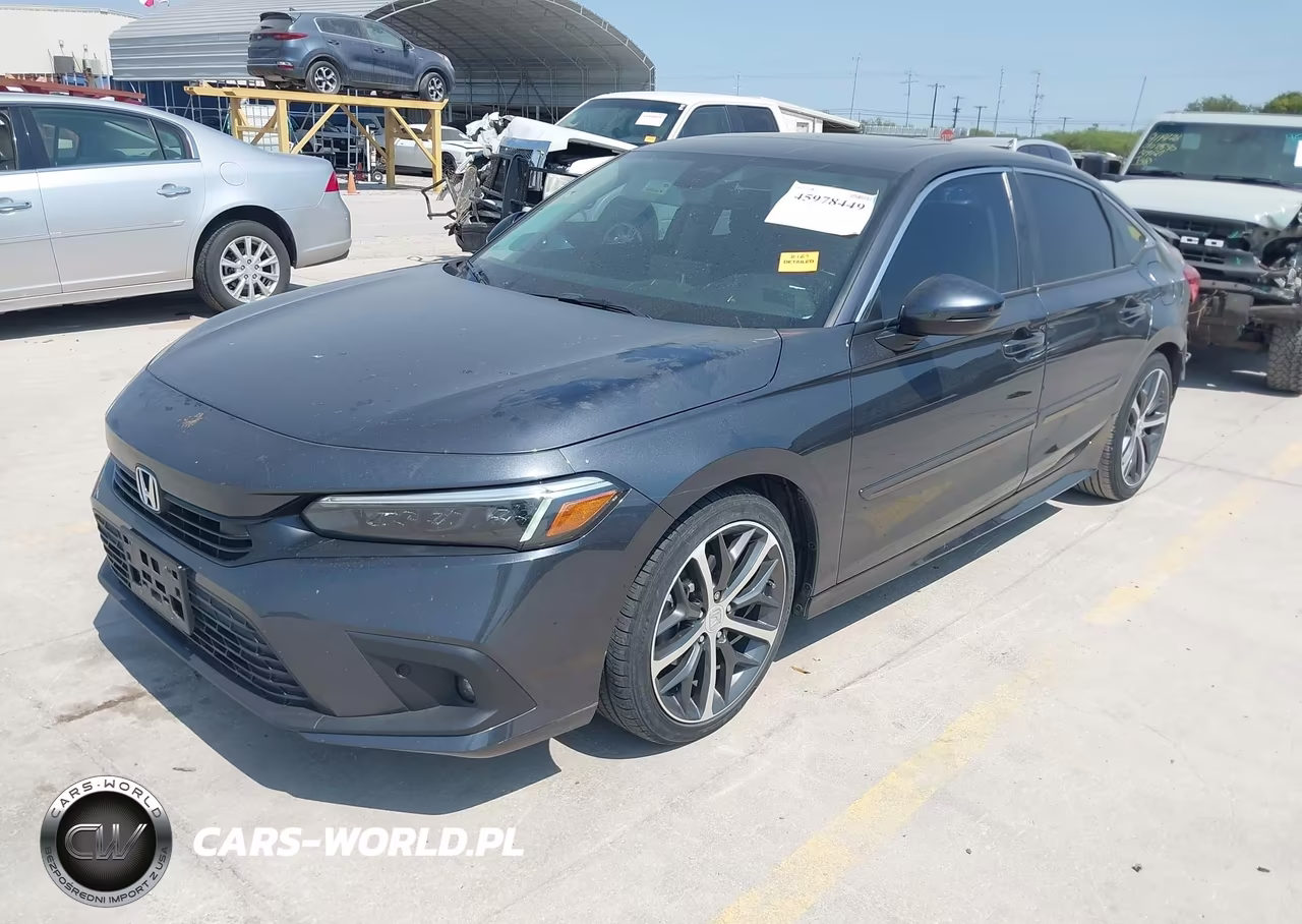 2022 Honda Civic Touring VIN:2HGFE1F9XNH308787 - 2