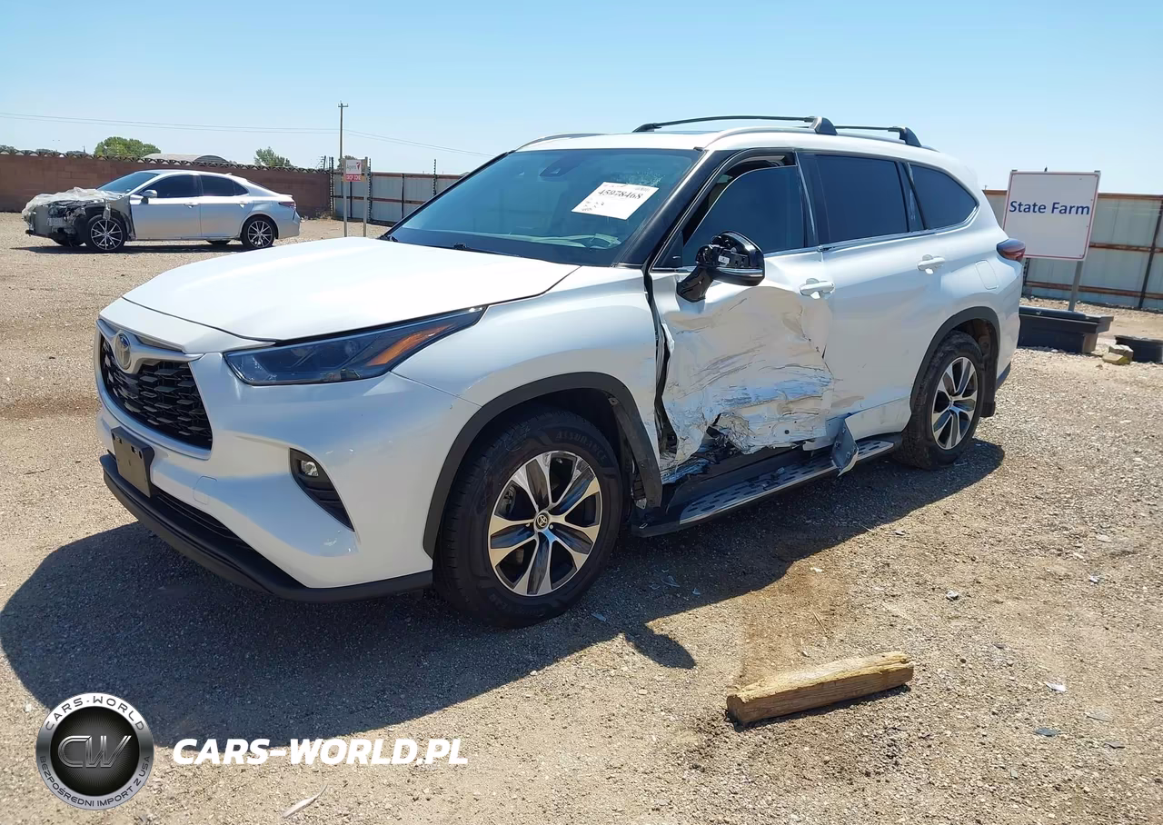 2024 Toyota Highlander Hybrid Xle VIN:5TDKARAH7RS535870 - 2