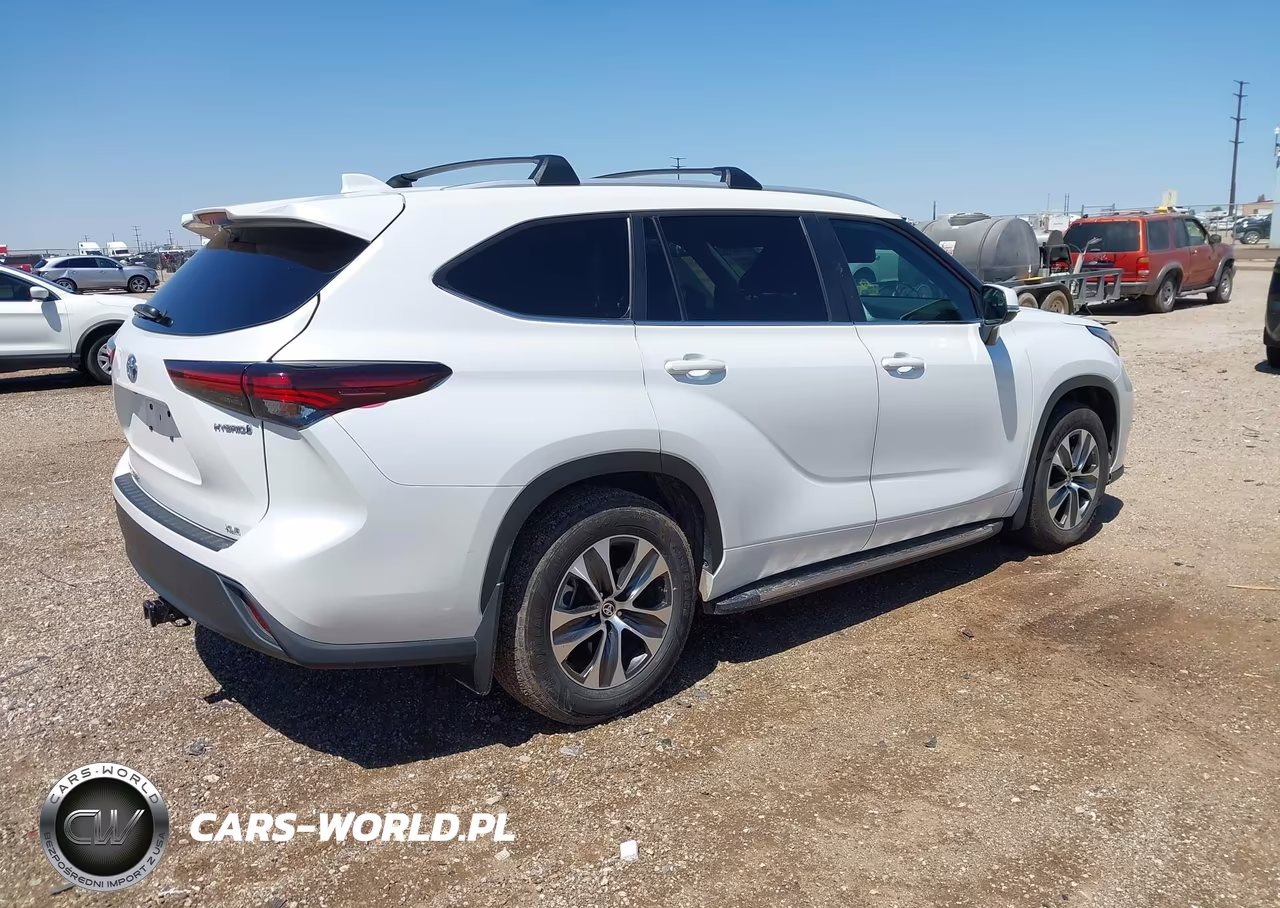 2024 Toyota Highlander Hybrid Xle VIN:5TDKARAH7RS535870 - 4
