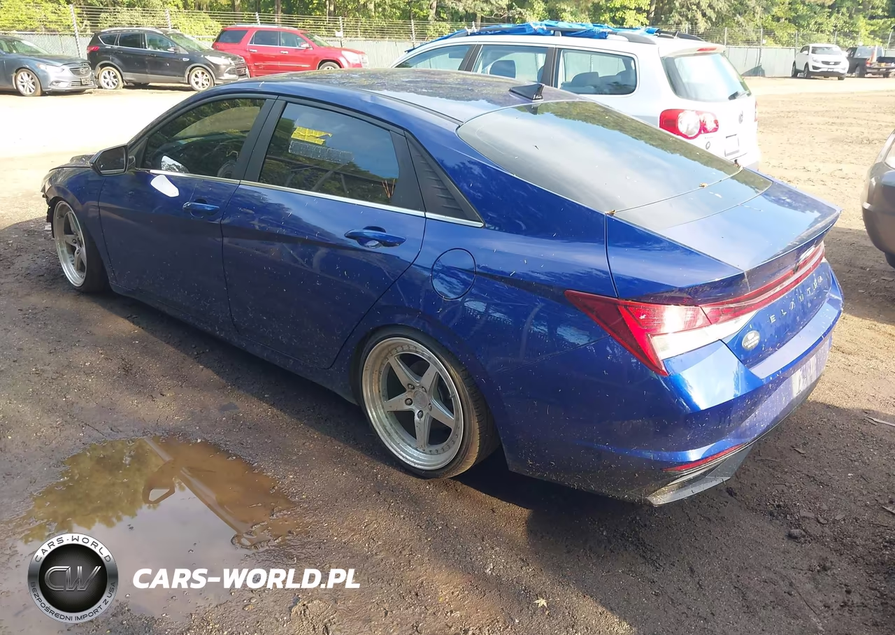 2022 Hyundai Elantra Sel VIN:5NPLN4AG4NH056566 - 3